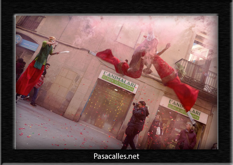 Pasacalles en Escorihuela, Teruel
