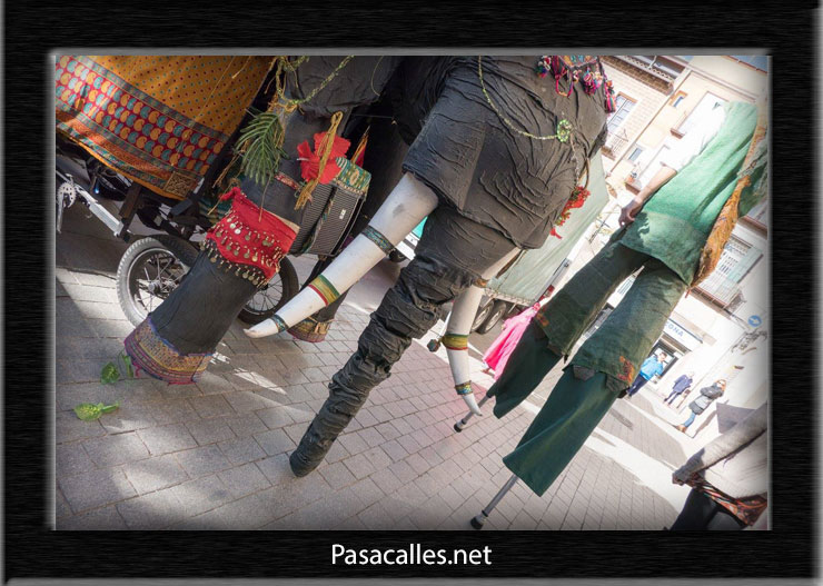 Pasacalles en Pont de Molins, Gerona