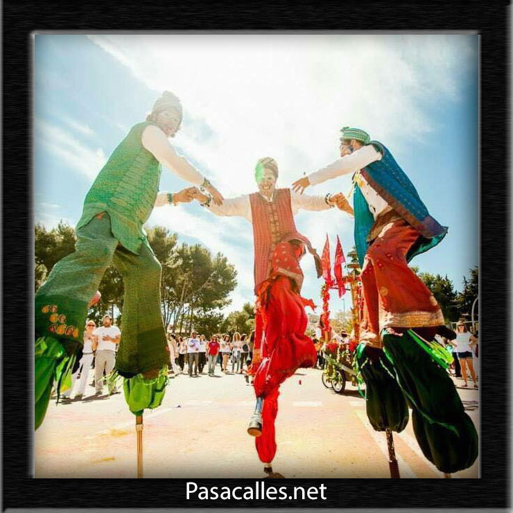 Pasacalles en Bonrepòs i Mirambell, Valencia