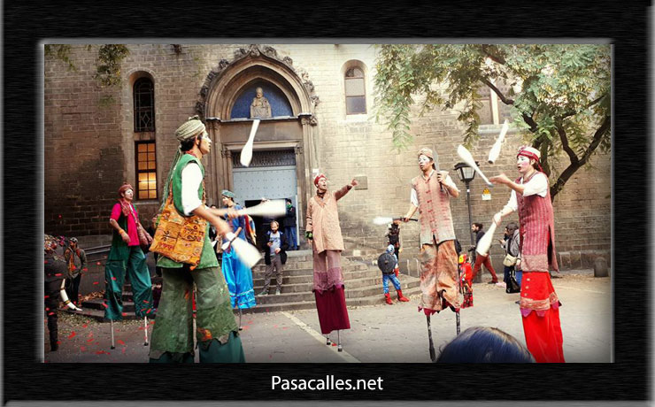 Pasacalles en Moià, Barcelona