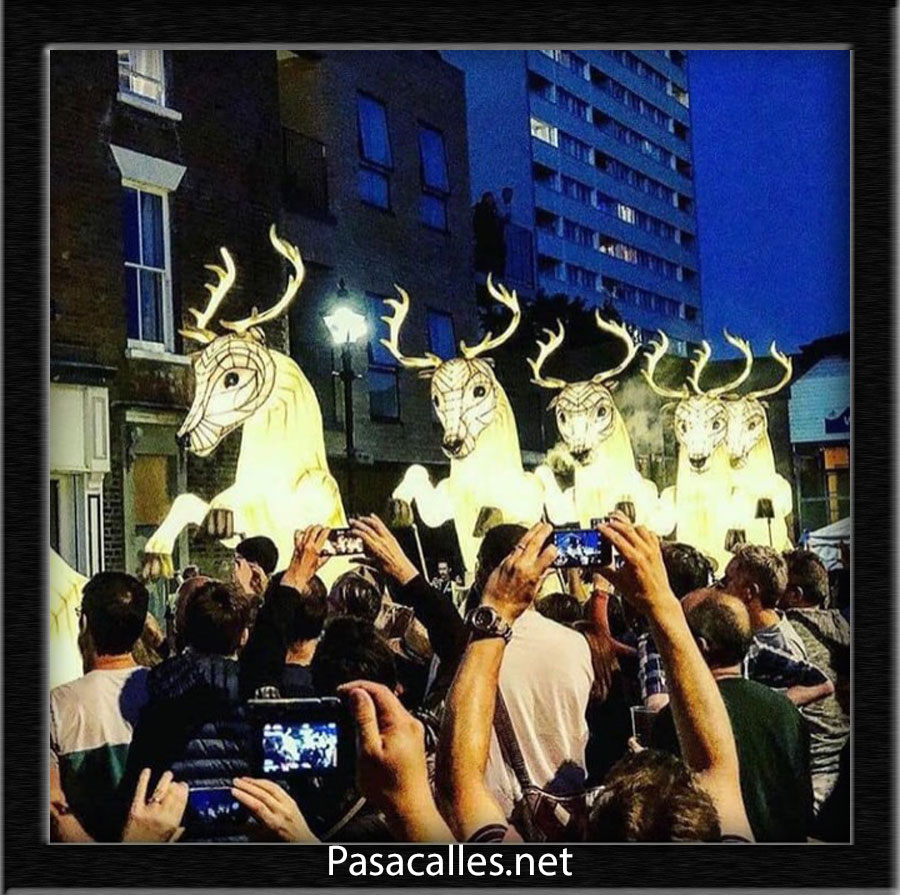 Pasacalles en Alaminos, Guadalajara