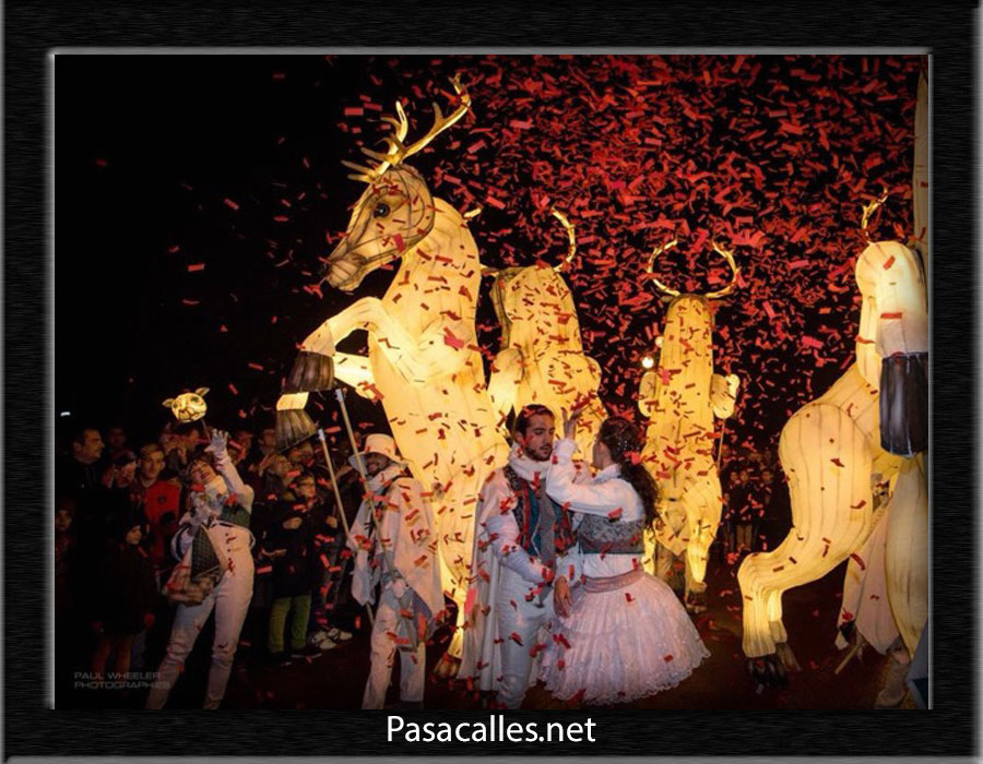 Pasacalles en Atanzón, Guadalajara