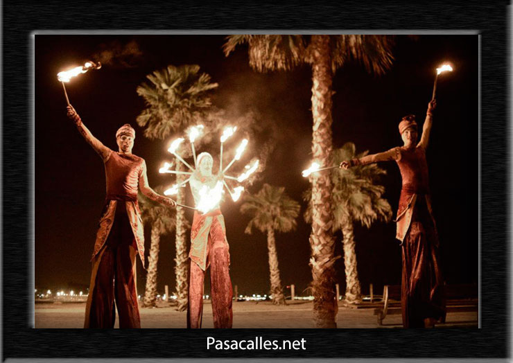 Pasacalles en Malla, Barcelona