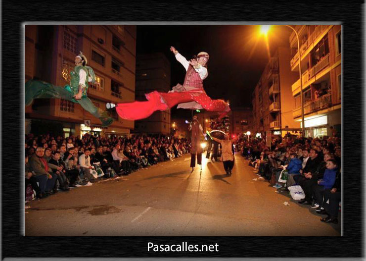 pasacalles en {localidad}