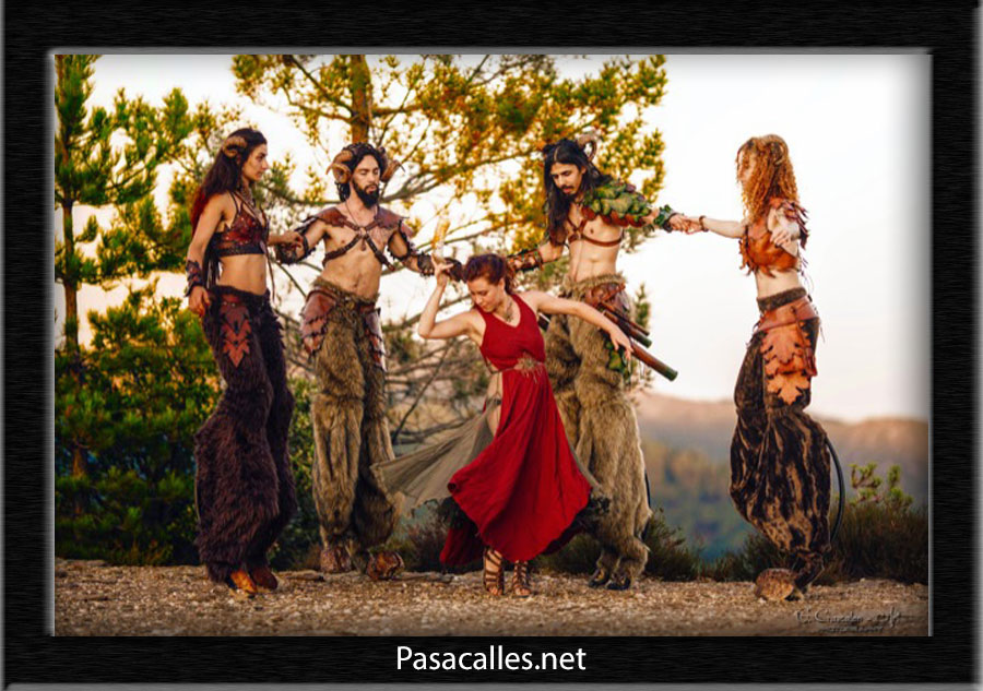 Pasacalles en Vall d'Alcalà, Alicante